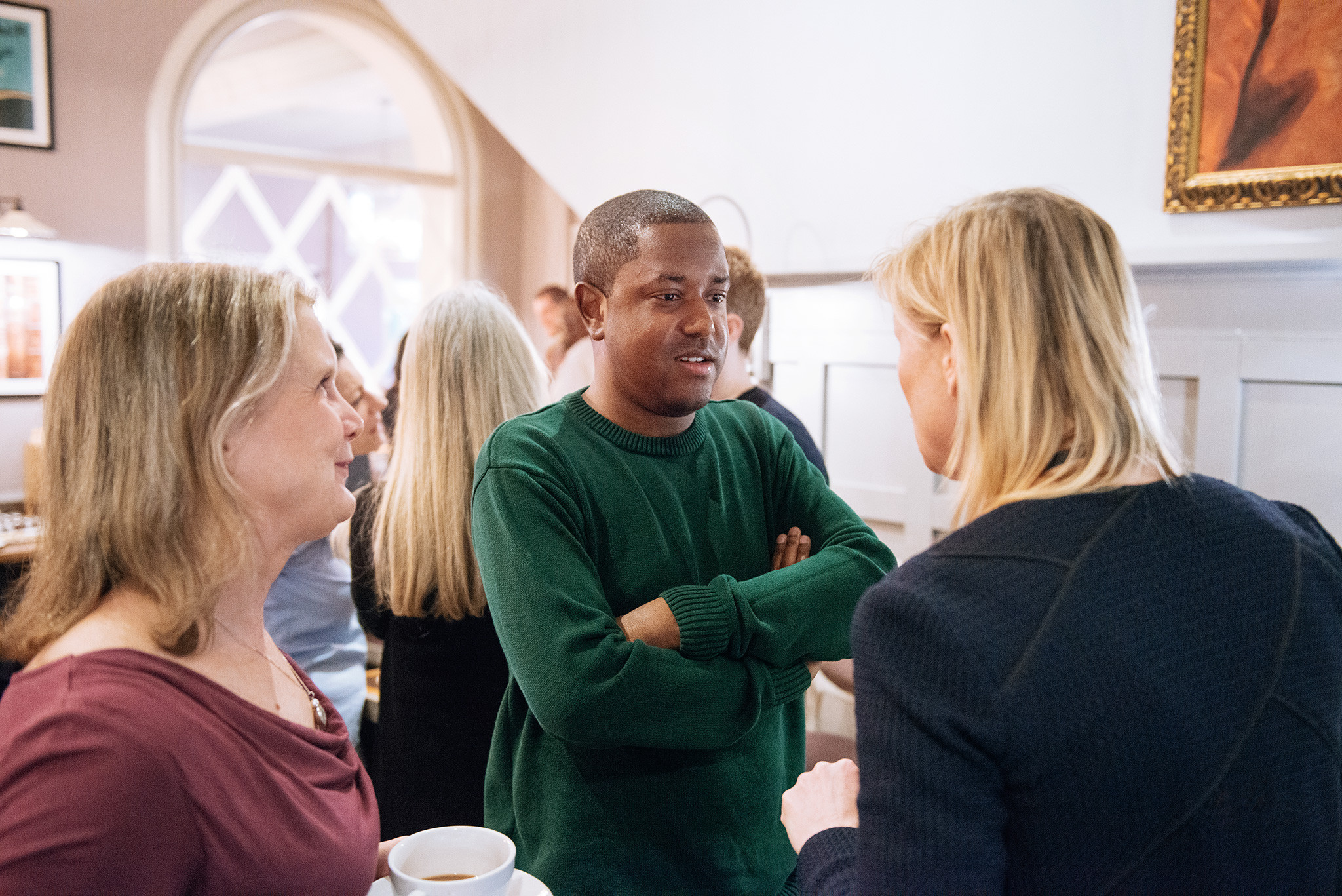 Chris Finally Gets his Fry-Up at our Wimbledon Event…..
