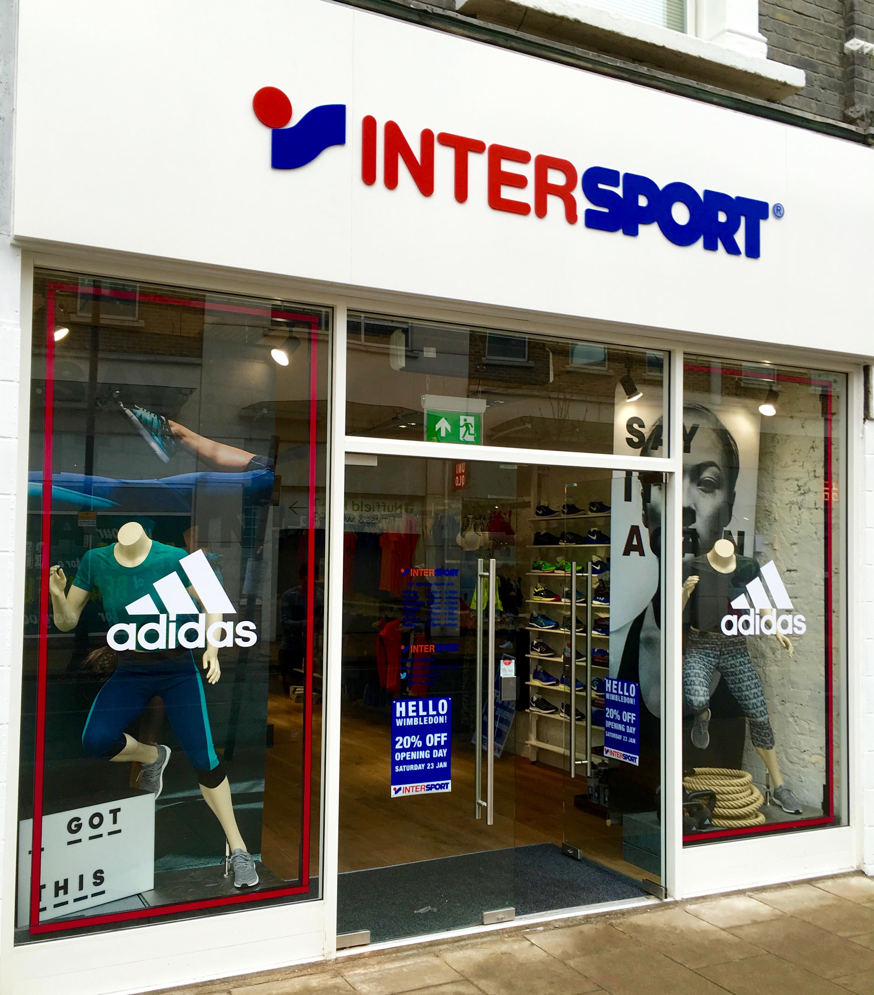 Intersport Wimbledon - our nearest client